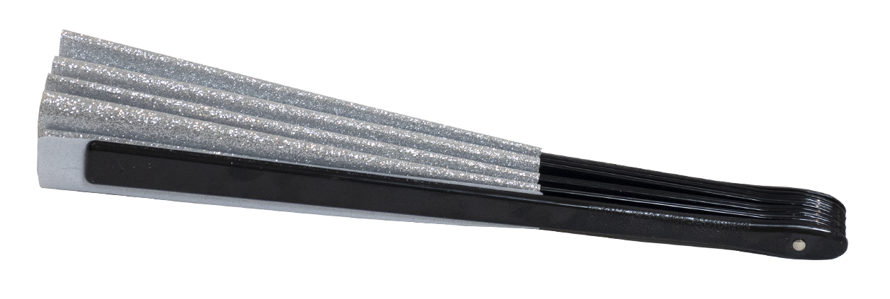 Silver Glitter - Bema Fan