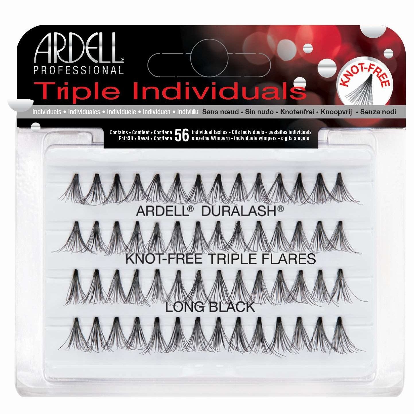 Ardell Triple Individuals Long Black