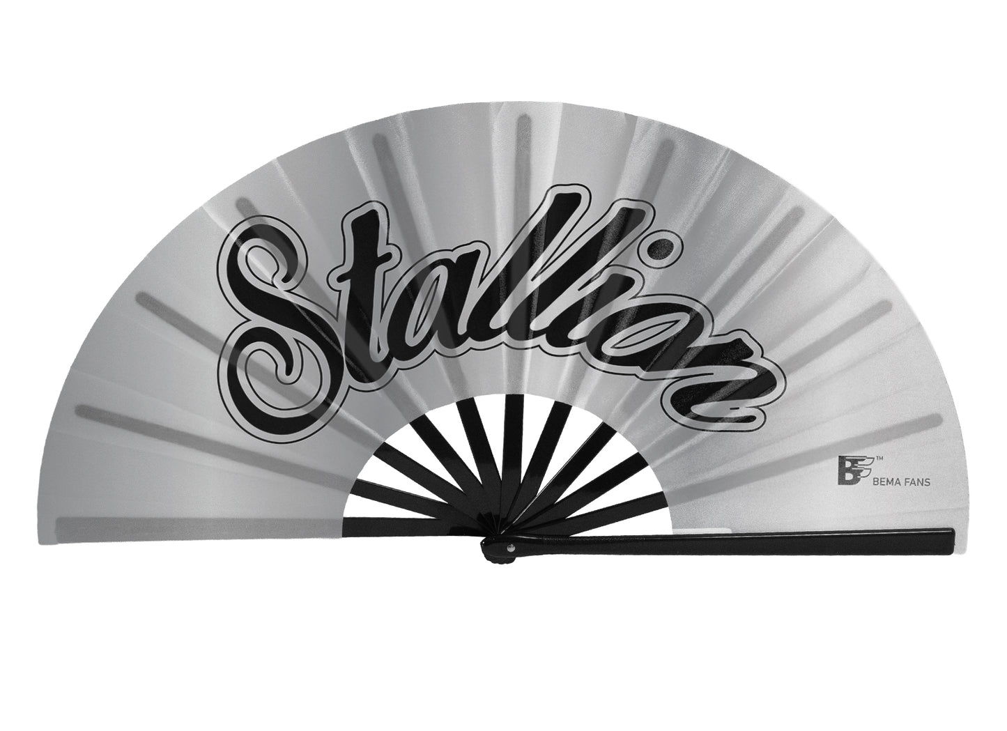 Bema Fan - Stallion - white satin Bema Fan